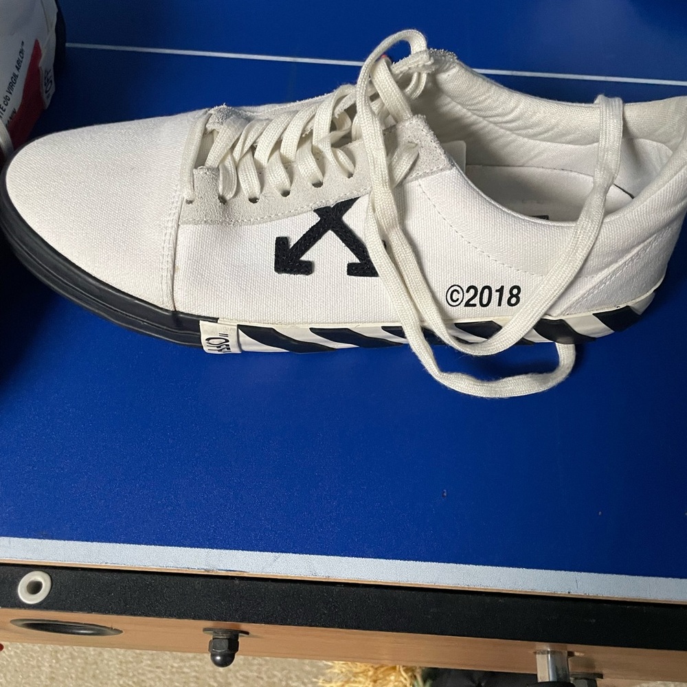 Off White sneakers.